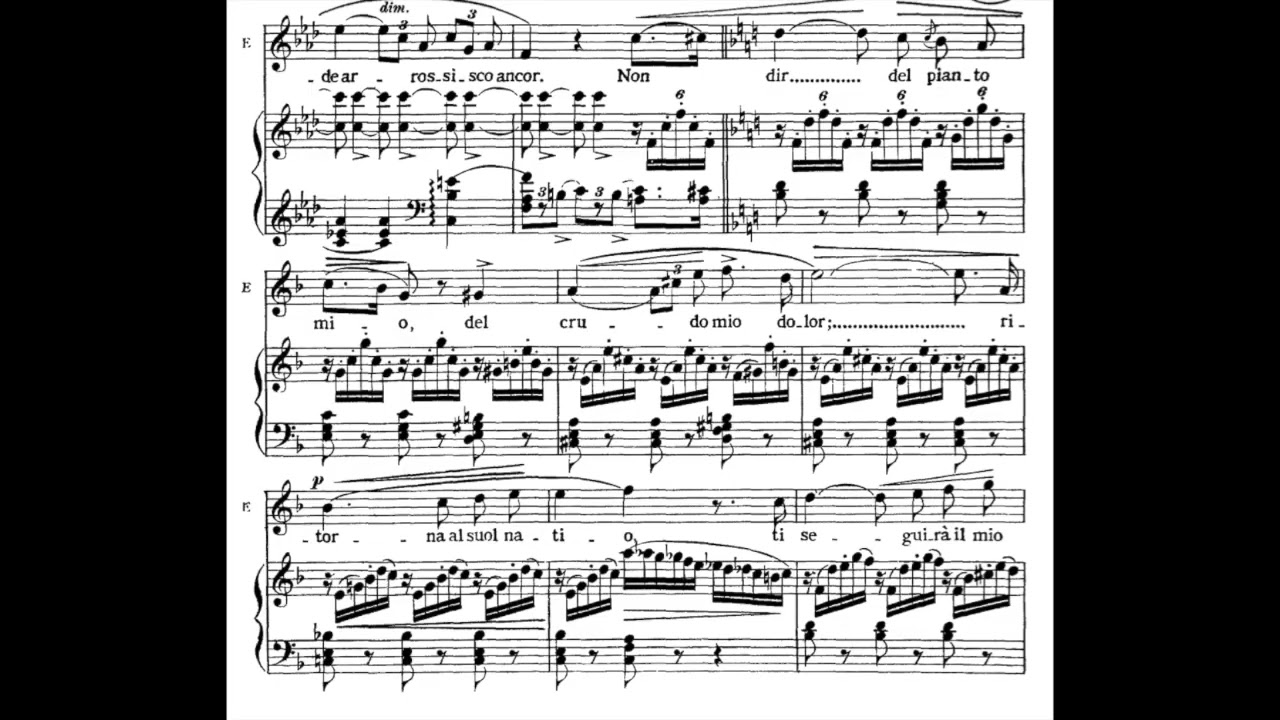 Maria Callas - Verdi: Don Carlo: Non pianger mia compagna (1964) [score]