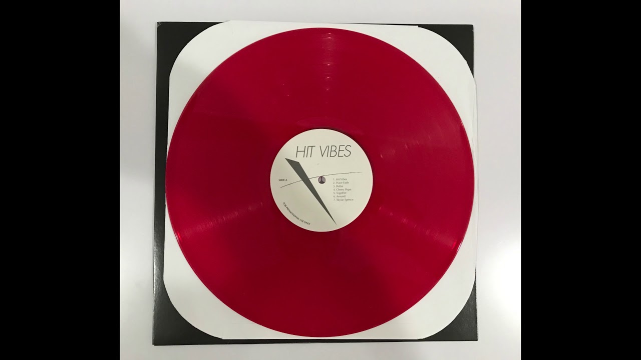 Saint Pepsi - Hit Vibes (Translucent Red Vinyl Rip) (2015)