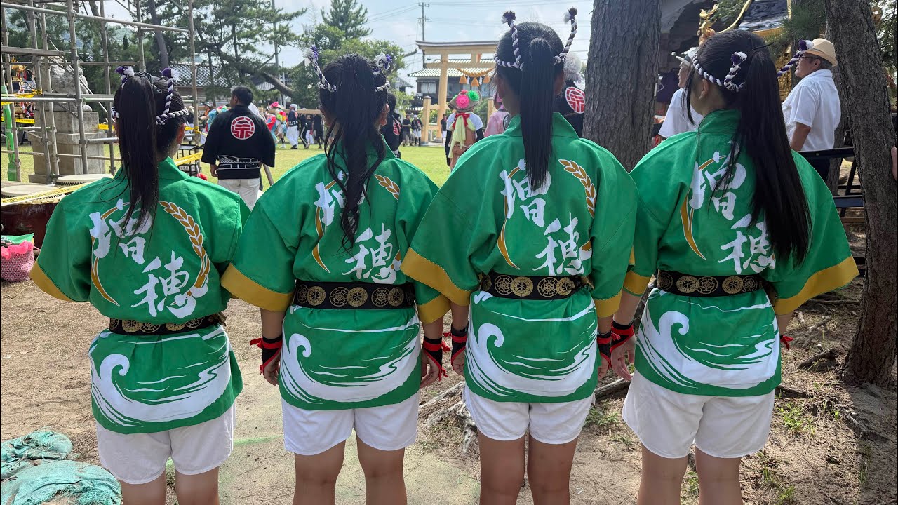 増穂八幡太鼓(冨木八朔祭礼2025/奉納太鼓)2025.8.24