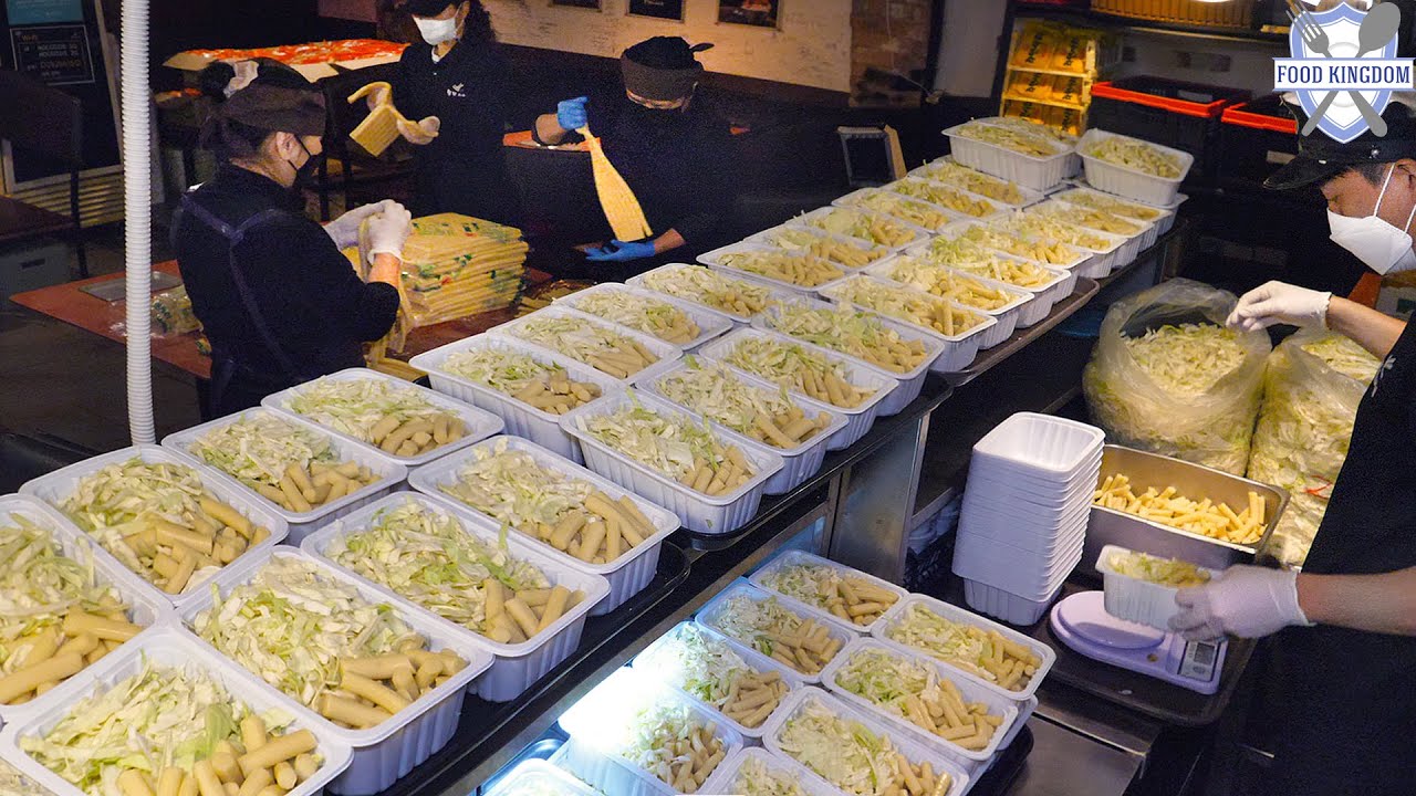 Самый популярный в Корее! Набор блюд ттеокбокки / корейская доставка еды