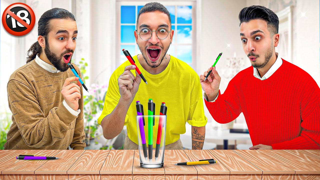 اگر خودکار بره تو لیوان باید باسن هم بزارید😂🖍 #2