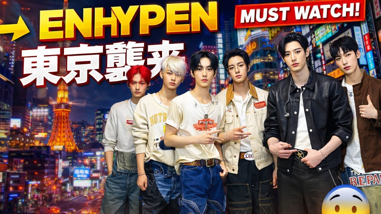 ENHYPENが東京を席巻｜「VAMPIRE IS COMING」ファンイベントが話題に #ENHYPEN#VAMPIREISCOMING #JPopStars