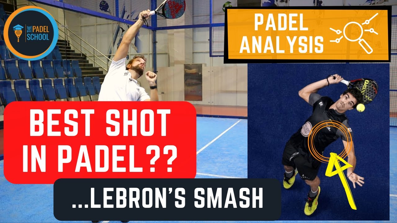 Why is Lebron's PADEL SMASH so amazing? Padel Analysis