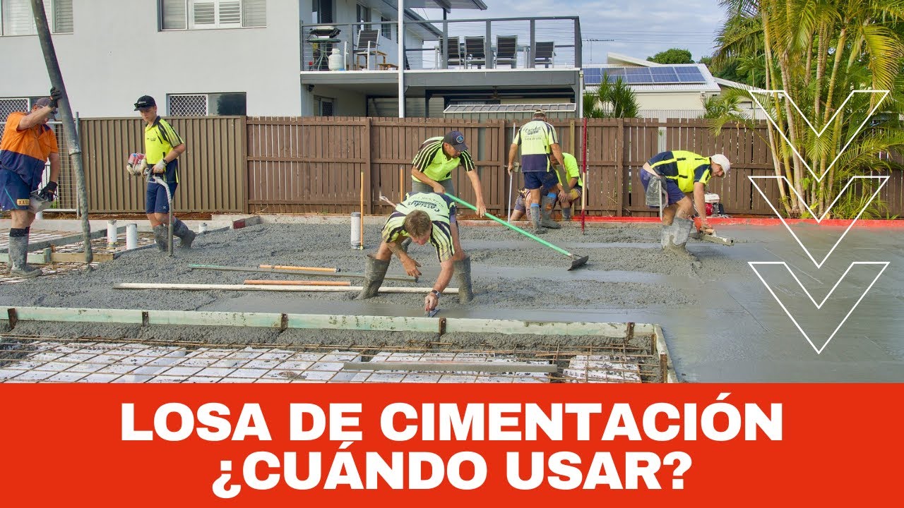 LOSA O PLATEA DE CIMENTACI&Oacute;N &iquest;Cu&aacute;ndo se usa?👷&zwj;♂️ | Soy mi reto