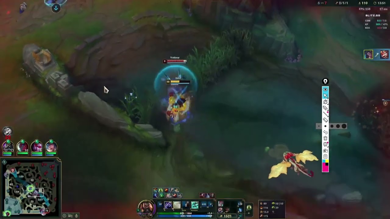 Diamond Udyr vs Volibear,
