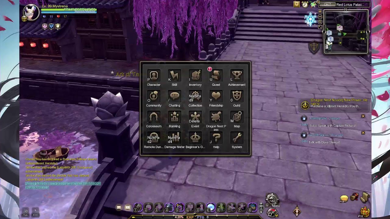 Dragon Nest SEA Frozen Dragon Nest HC Defemsio POV