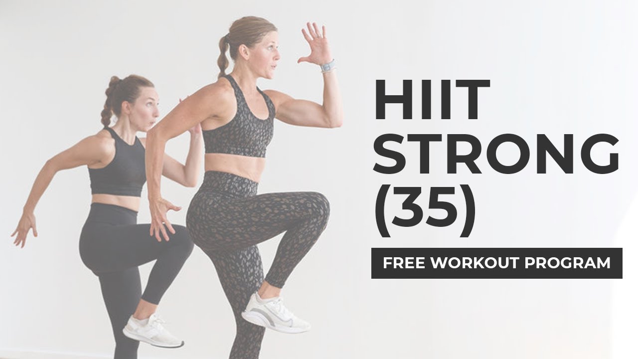 БЕСПЛАТНЫЙ 2-недельный план тренировок на все тело: HIIT Strong 35 (новые HIIT-тренировки каждый ...