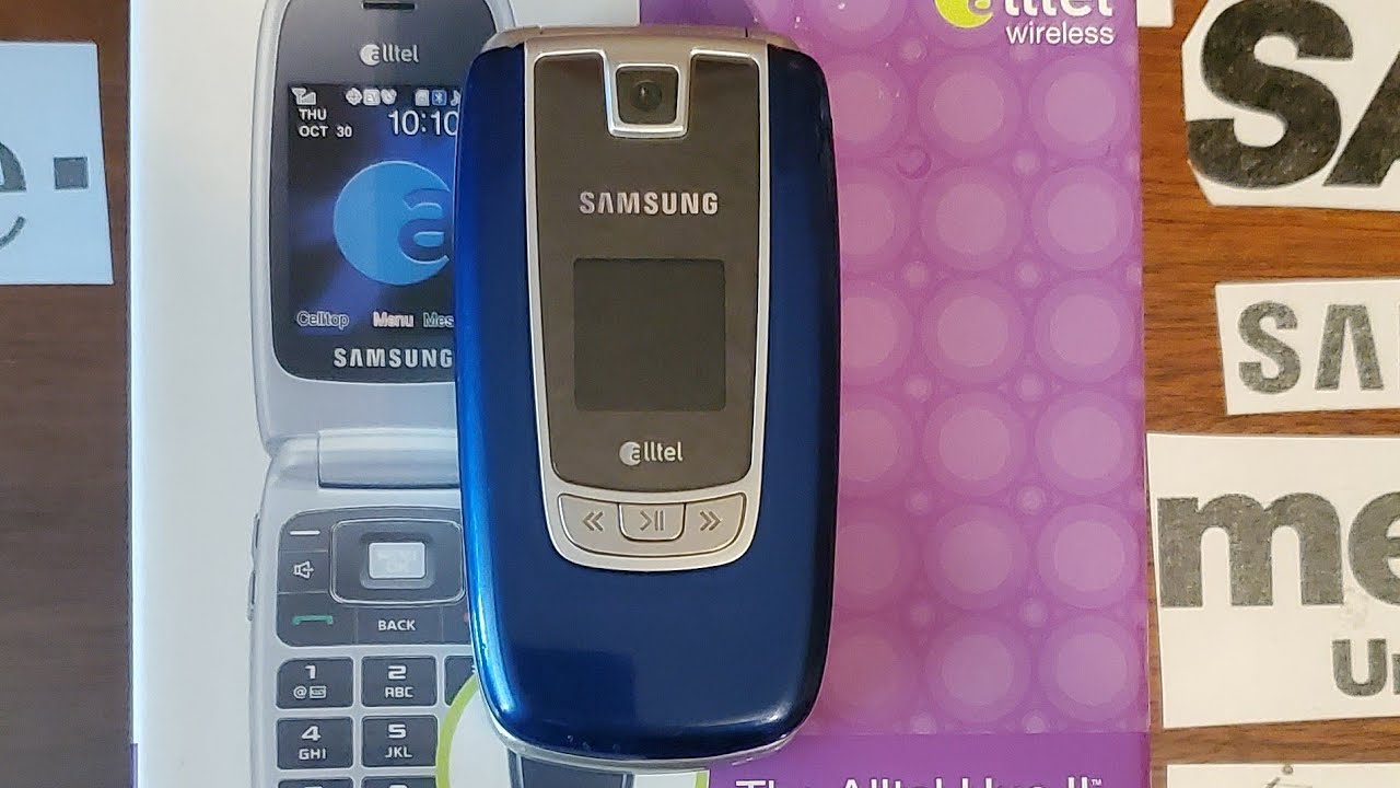 Alltel Wireless Samsung Hue 2 (SCH-R600) Unboxing