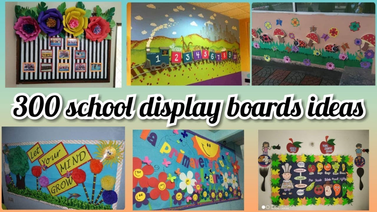 300 + Board decoration ideas for school, notice board decoration ideas,class board decoration ideas