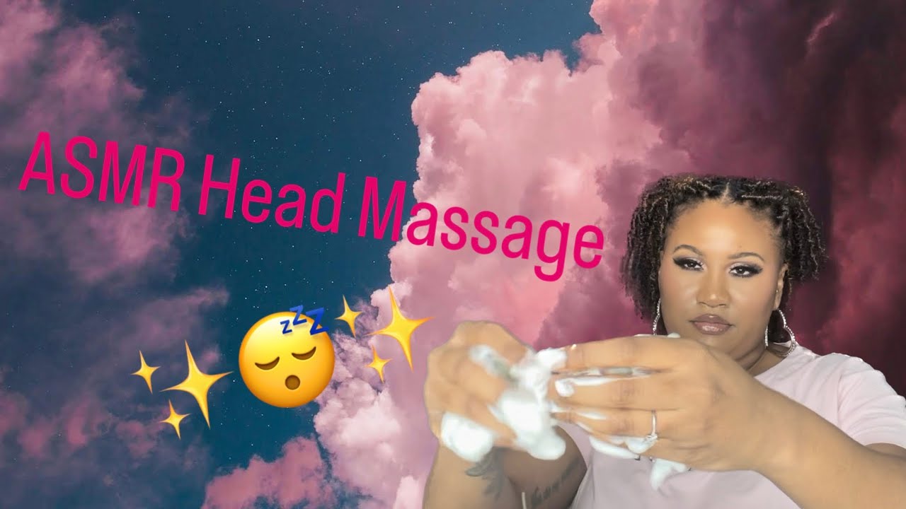 ASMR Relaxing head massage ￼