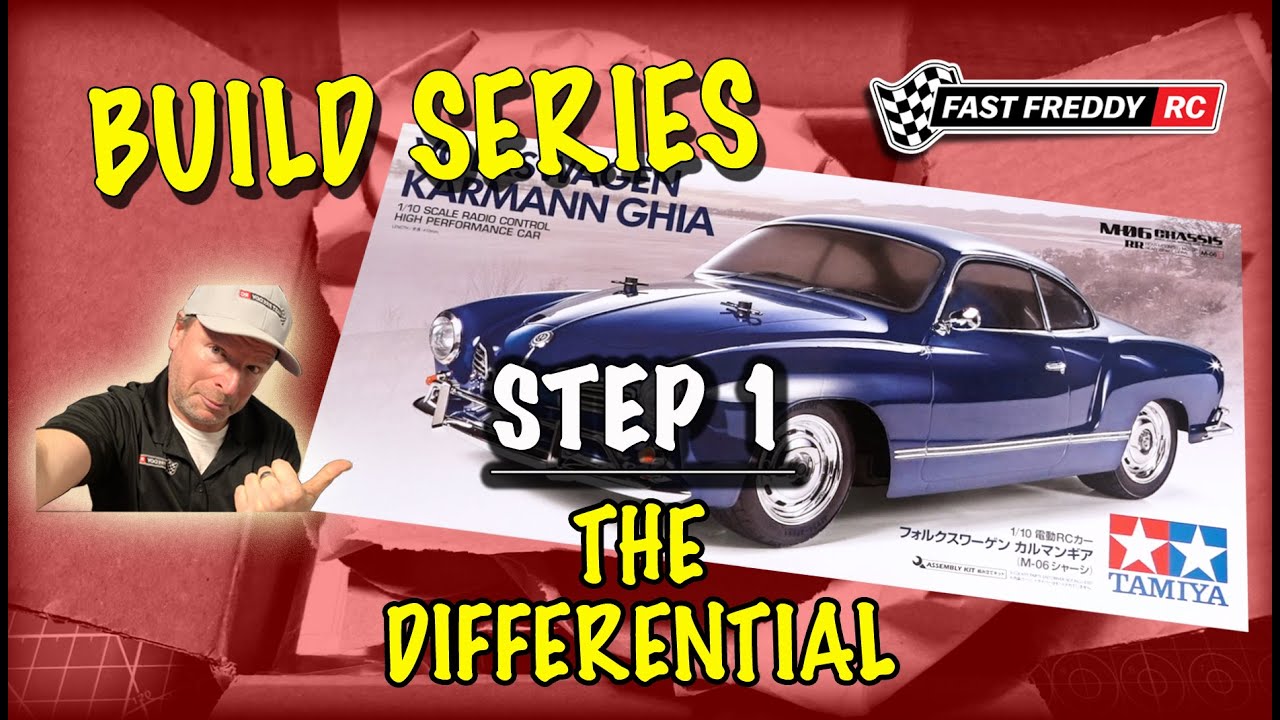 Tamiya Karmann Ghia on the M-06 Chassis - Step 1 - The Differential