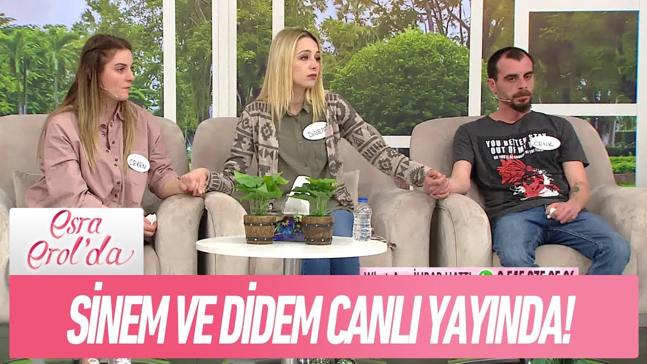 Sinem ve Didem stüdyoda! - Esra Erol'da 20 Mart 2018