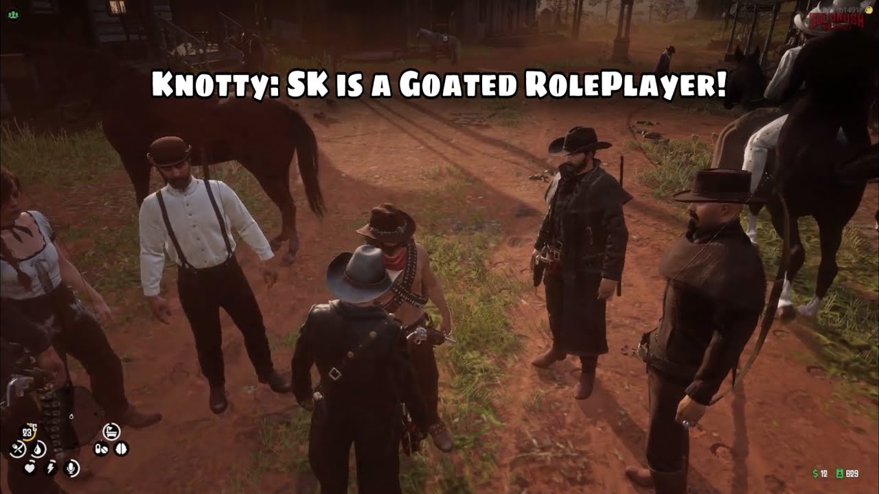 Gentlemen Jones Meets Sparky’s Character in RDR2 | GoldRush RP