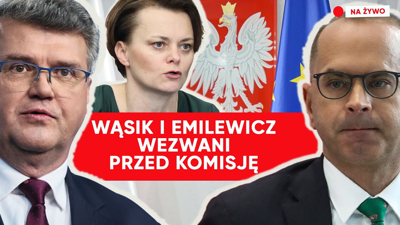 Wąsik i Emilewicz zeznają. Komisja śledcza ds. afery wizowej [NA ŻYWO]