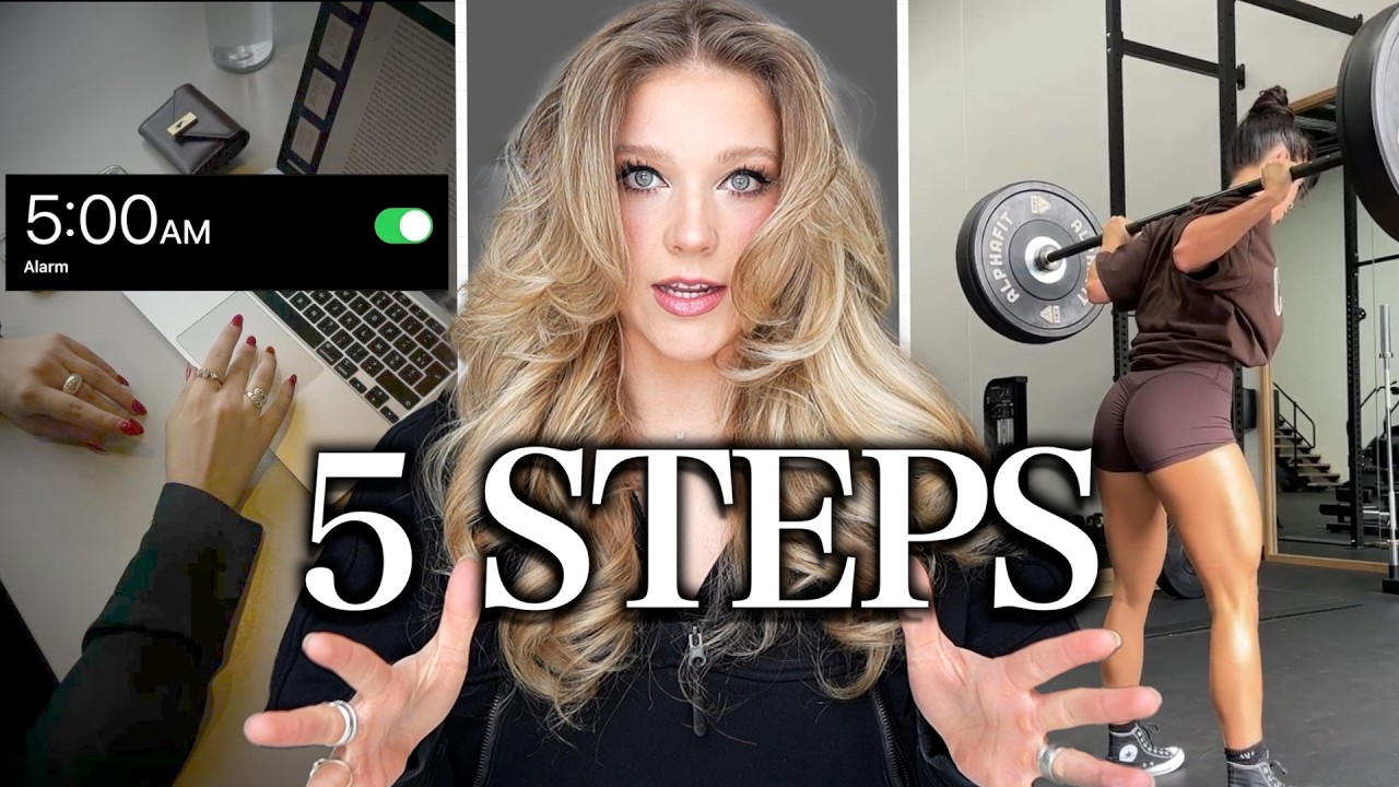 how to be disciplined in 5 steps.