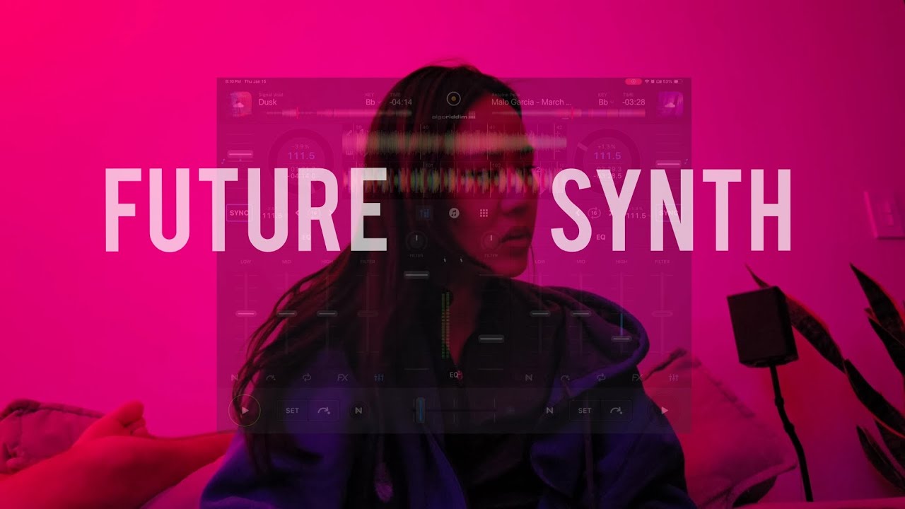 Retrowave Synthwave Synth Something toward you to the future