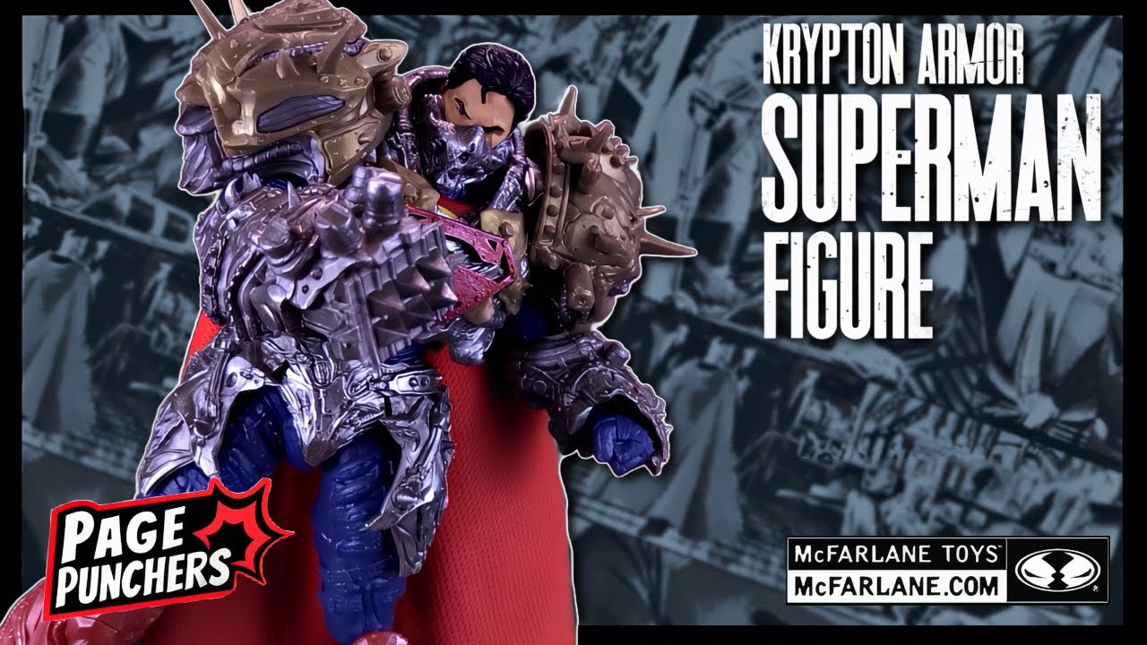McFarlane Toys Page Punchers Superman: Ghosts of Krypton Superman Figure | @The Review Spot