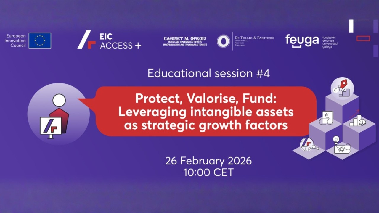 EIC Access+ Educational session #4: UK Market Access,  how to land, expand & raise capital in the UK