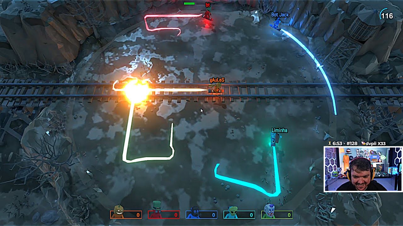 GAULES, LIMINHA, BT0 E STEELEGA JOGANDO PUMMEL PARTY (17/01/24) #14