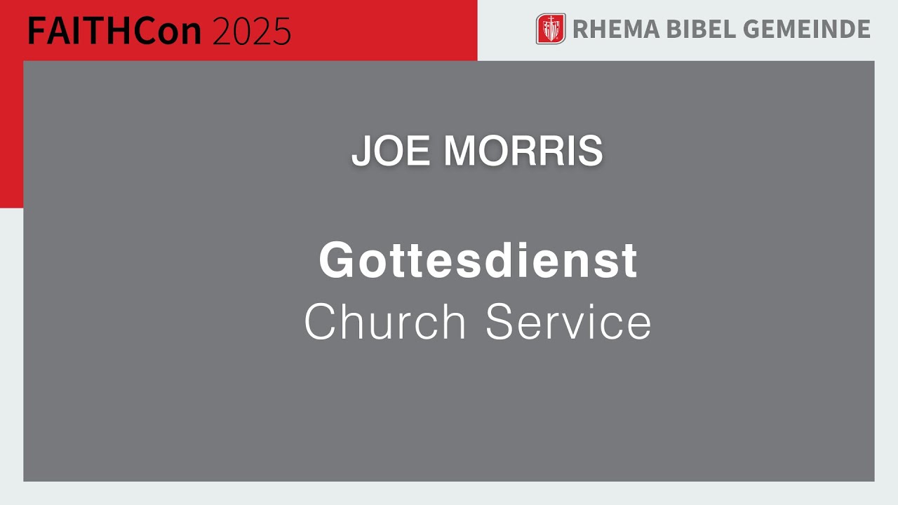 FAITHCon 2025 | Gottesdienst | Church Service