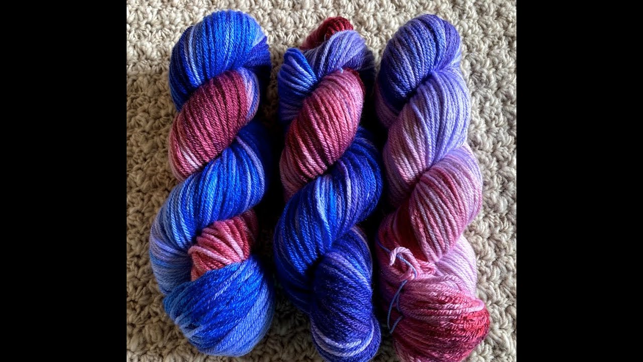 Dyeing Acrylic Yarn with BASIC DYE--SUCCESS!!!