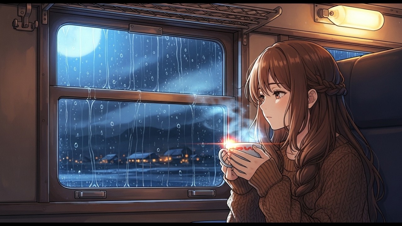 The Midnight Train to Nowhere_  Ghibli-Style