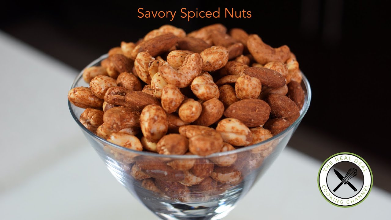 Spiced Nuts Snack &ndash; Bruno Albouze