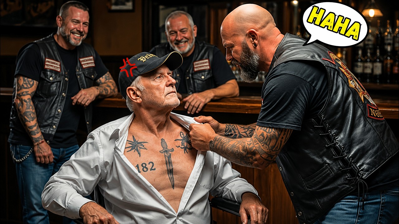 Bikers Messed with an Old Disabled Veteran | 20 Minutes Later Navy Seals Showed Up | Emotional Story