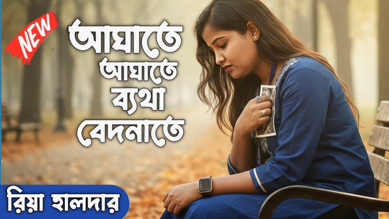 আঘাতে আঘাতে ! Aghate Aghate ! Riya haldar baul gaan ! রিয়া হালদার