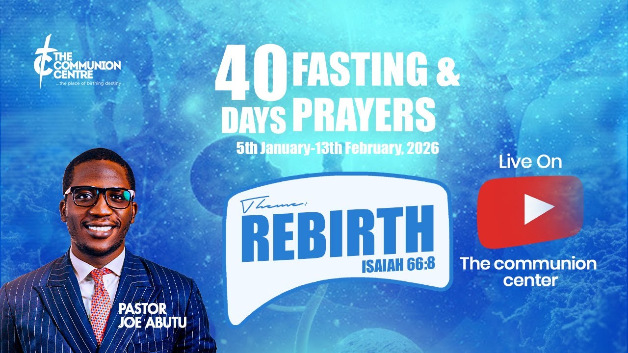 REBIRTH 4O DAYS FASTING AND PRAYERS WITH PST JOE ABUTU | DAY 39 MORNING SESSION