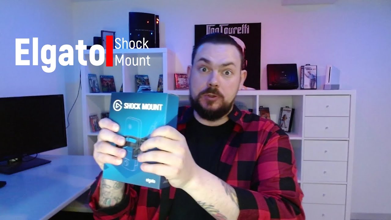 Elgato Pop Filter + Elgato Shock Mount unboxing