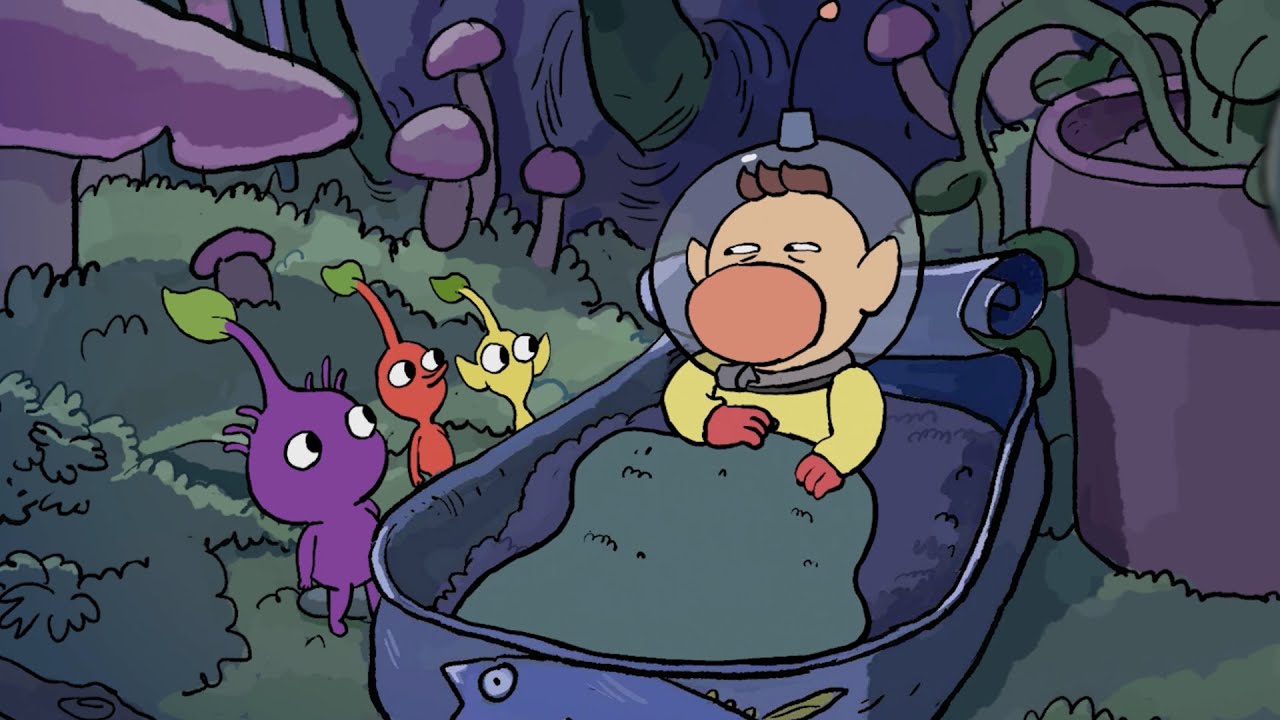 olimar is tired