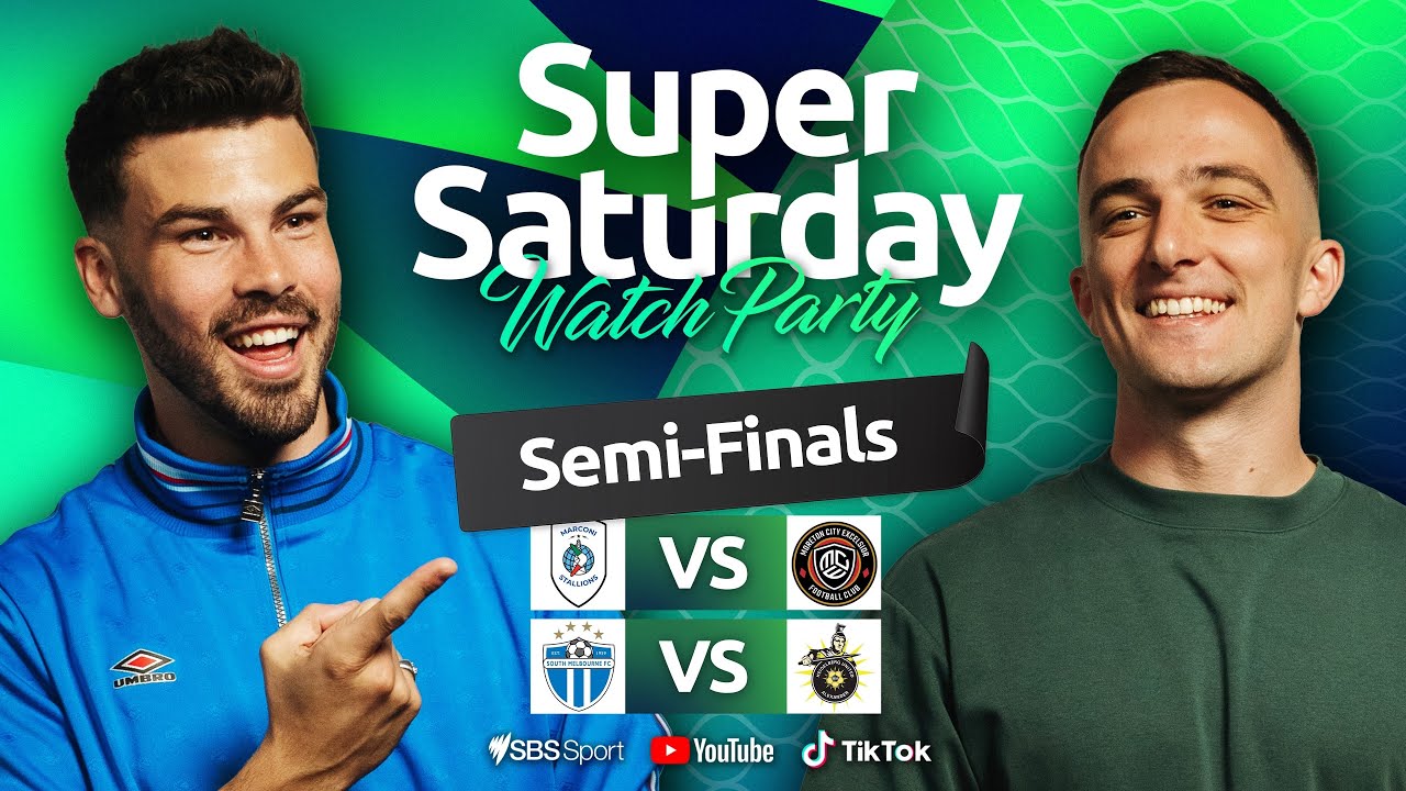 SEMI FINALS LIVE: Marconi Stallions vs Moreton City | South Melbourne vs Heidelberg United