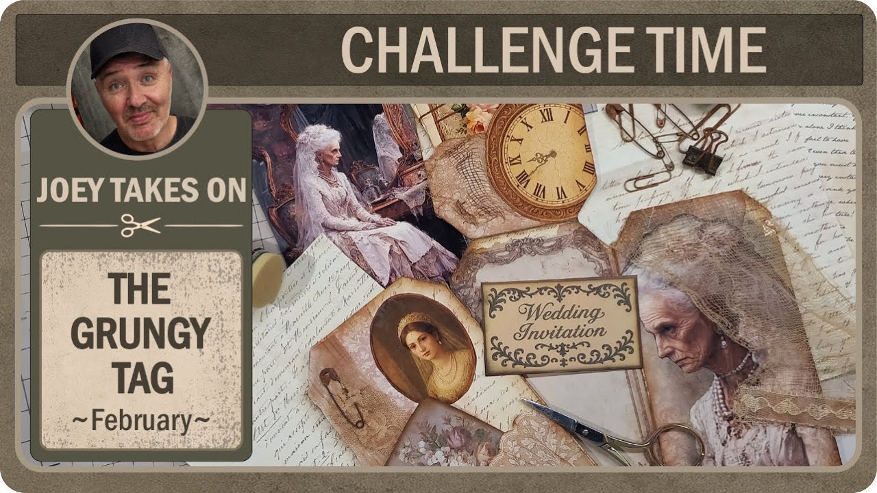 Folded Dreams – Miss Havisham’s Lament – #GrungyTagChallenge2026