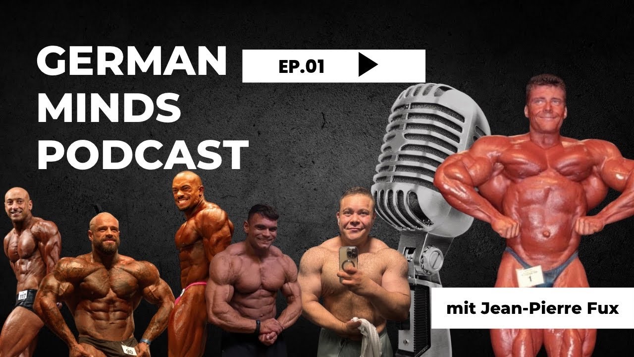 German Minds Podcast #01 Mit Jean Pierre Fux - Peptide, Training und mehr