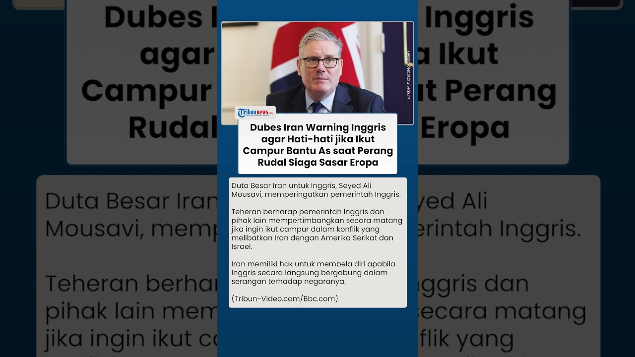 Warning Keras! Iran bakal Rudal Negara Eropa yang Ikut Membantu AS-Israel: Target Sah Balasan