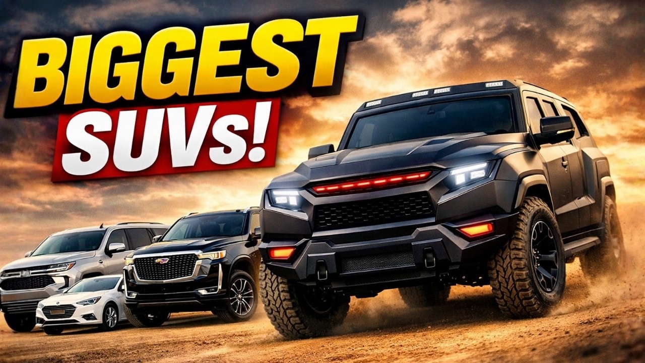 BIGGEST SUV'S IN THE WORLD. THAT DOMINATE THE ROAD