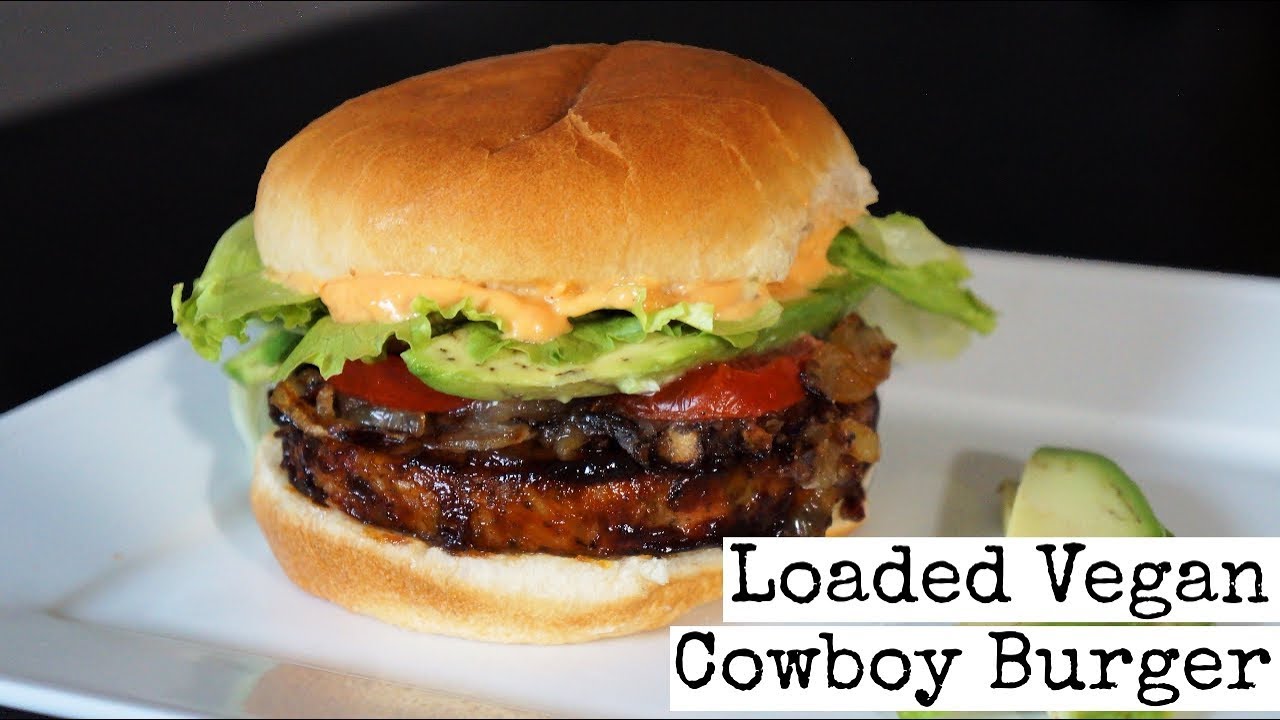 Loaded Vegan Cowboy Burger