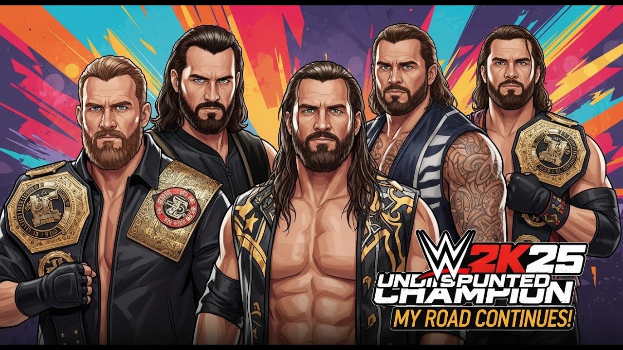 ROAD TO UNDISPUTED CHAMPION: WWE2K25 SAGA BEGINS! 👑🤯 