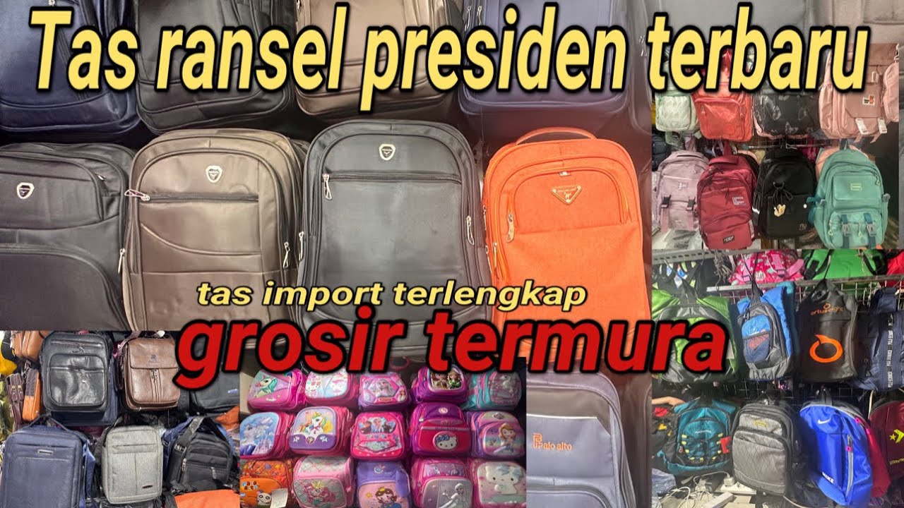 Tas presiden ransel import harga termurah