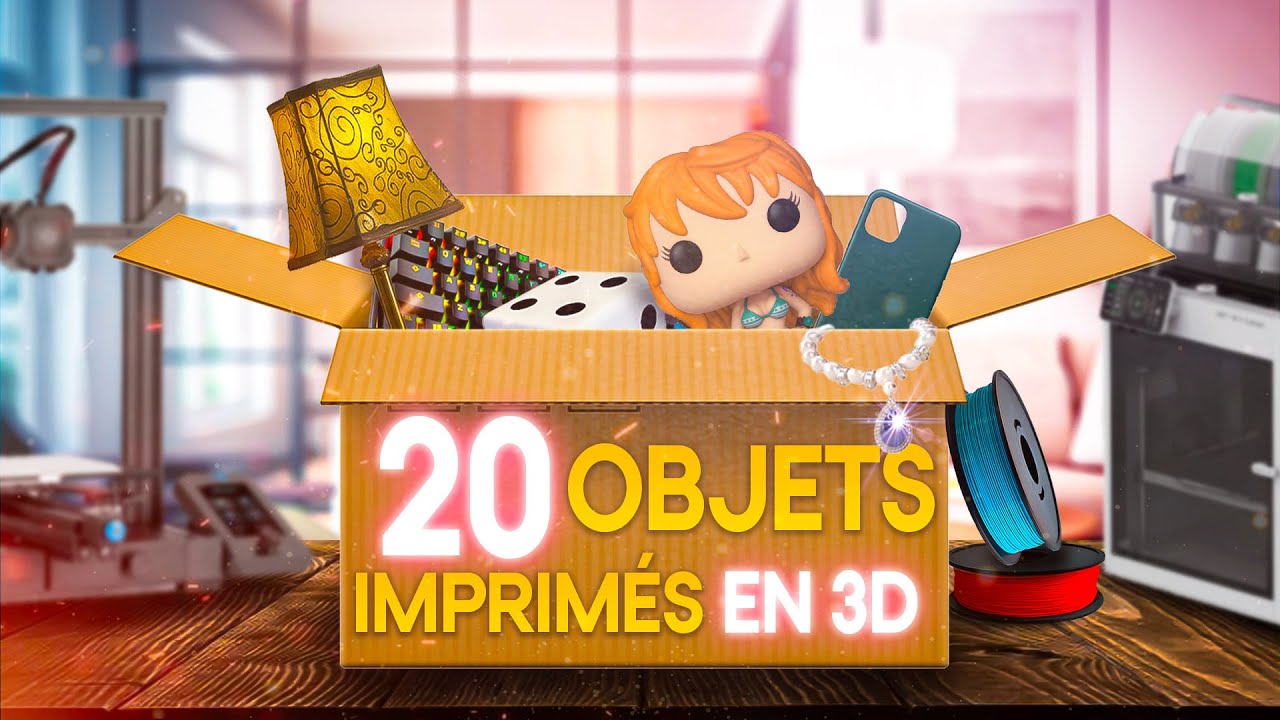 20 objets rentables &agrave; vendre en impression 3D