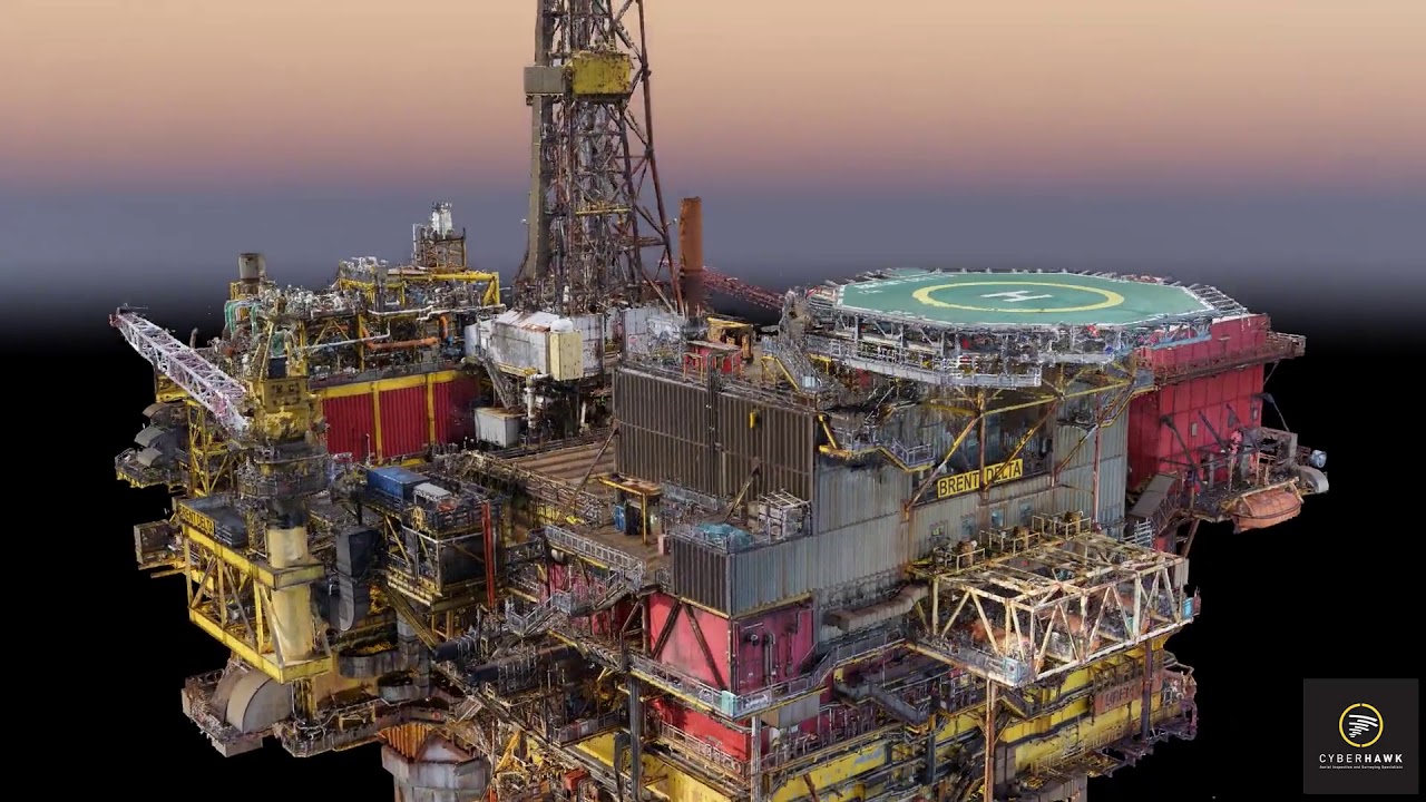 Offshore 3D Model Design for Shell Brent Delta Decommissioning