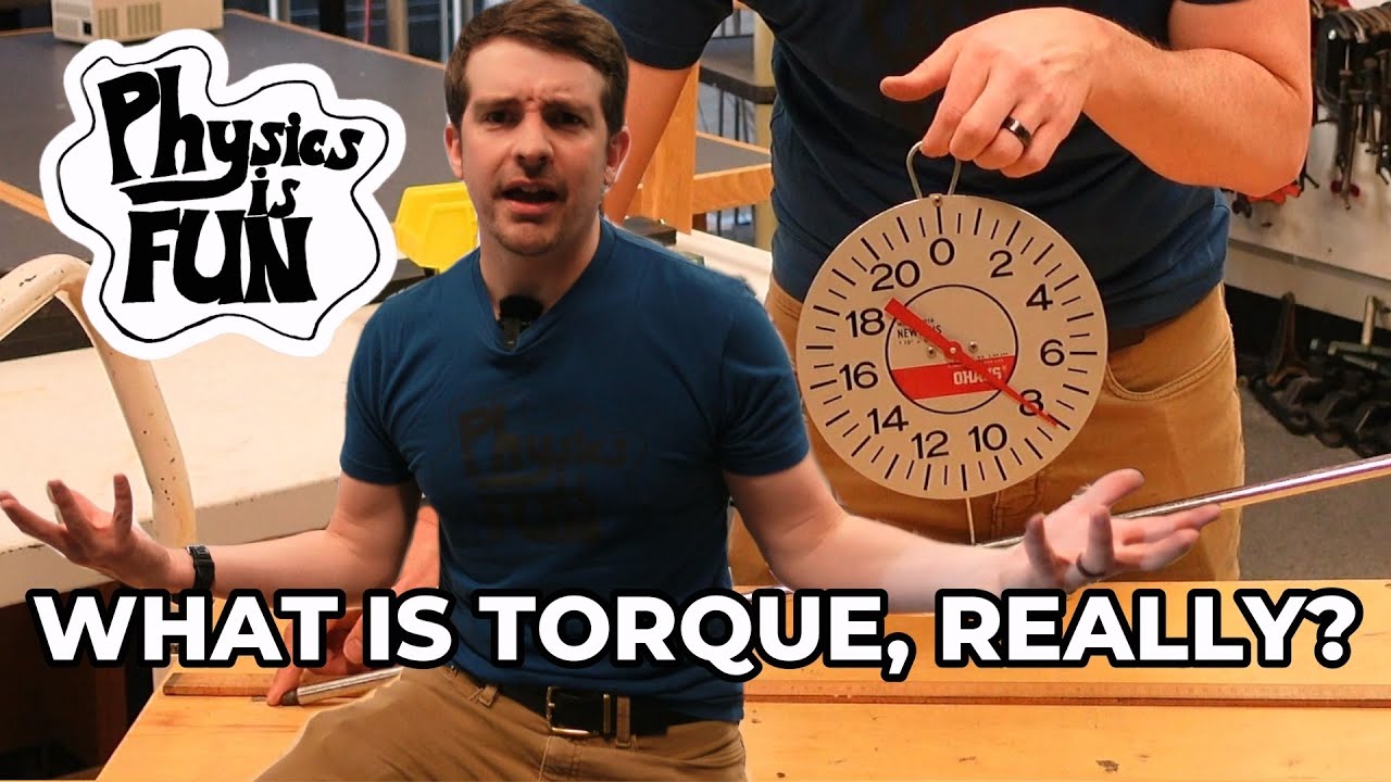 MIT Physicist Explains Torque As Simply as Possible.
