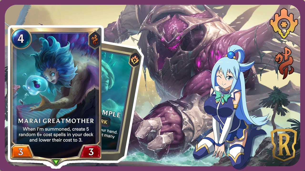 THIS DECK IS ABSOLUTELY FUN TO PLAY!! | JANNAH + MARAI DECK | Legends of Runeterra