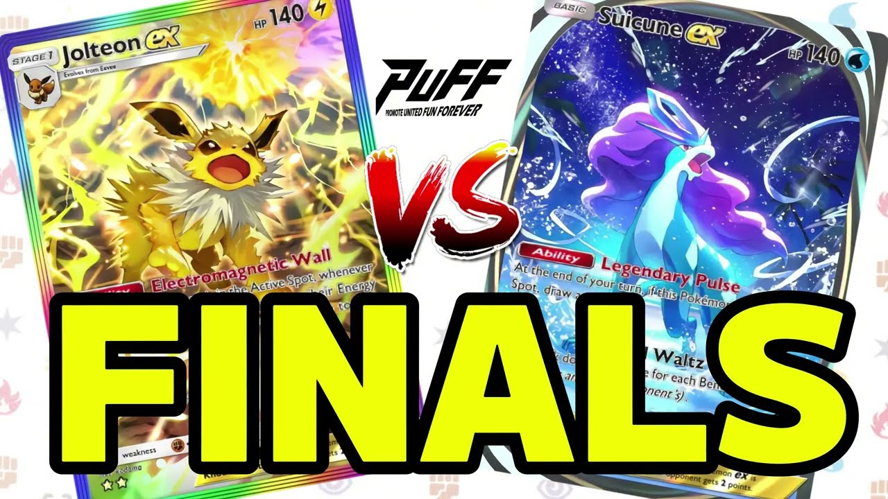 [PokéPoké] ФИНАЛЫ | Фантастический парад — Суикун против Джолтеона 🔥 | 39-й Кубок PUFF | TCG Pocket