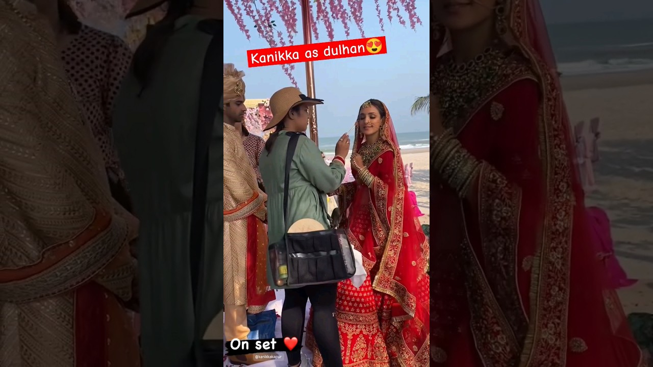#kanikkakapur as Dulhan😍 #shorts #bride