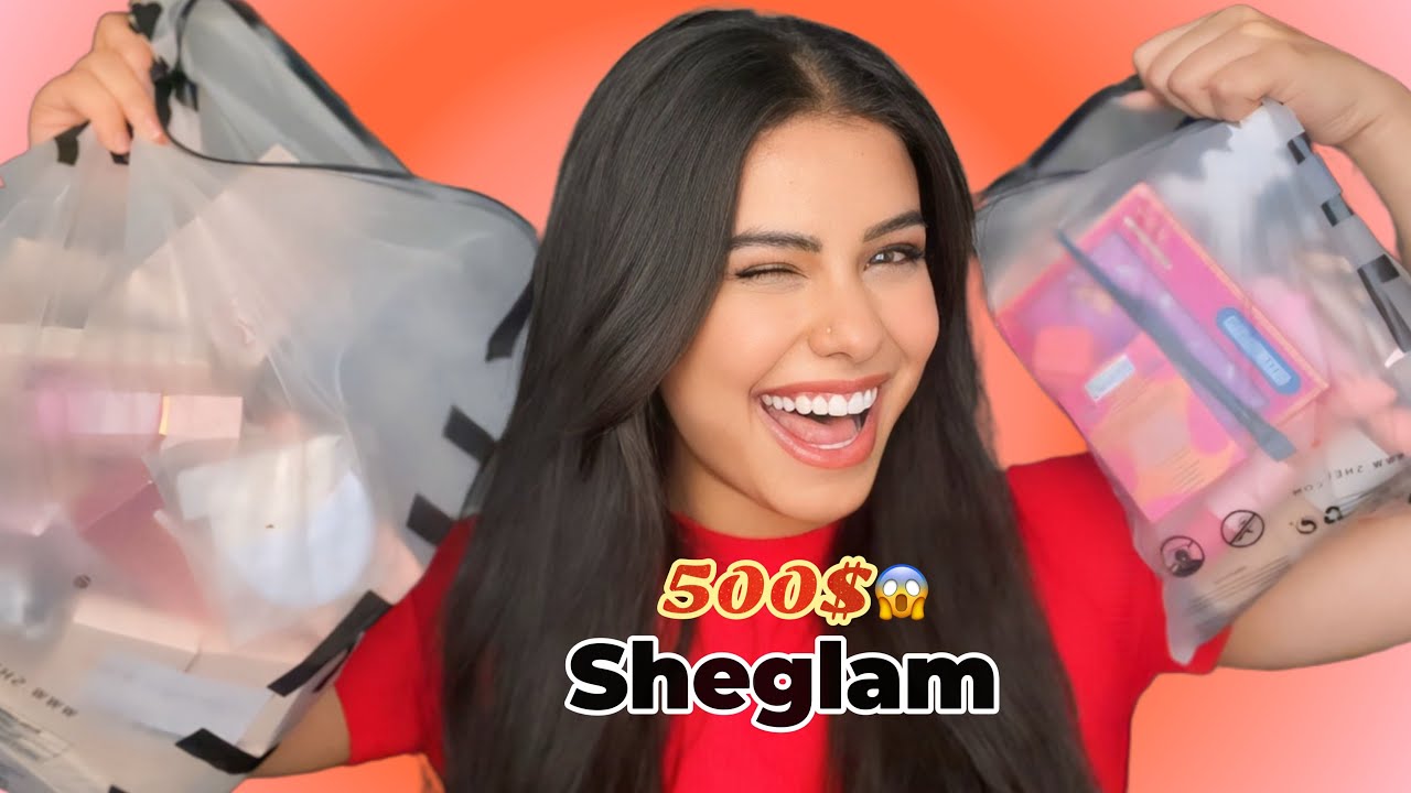 استعملت ميك اب كامل باستخدام منتجات شي ان | sheglam!!