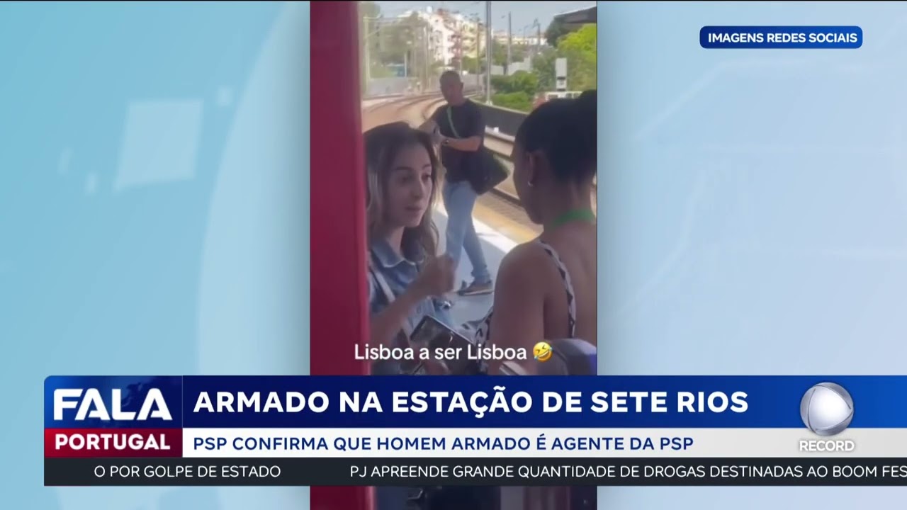 Armado na Estação de Sete Rios