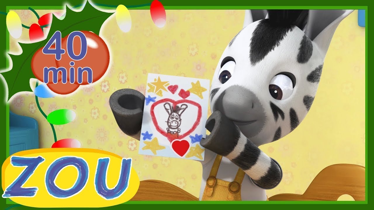 Zou in italiano ☃️ NATALE CON ZOU 🎄40 min COMPILAZIONE 🎅 Cartoni animati