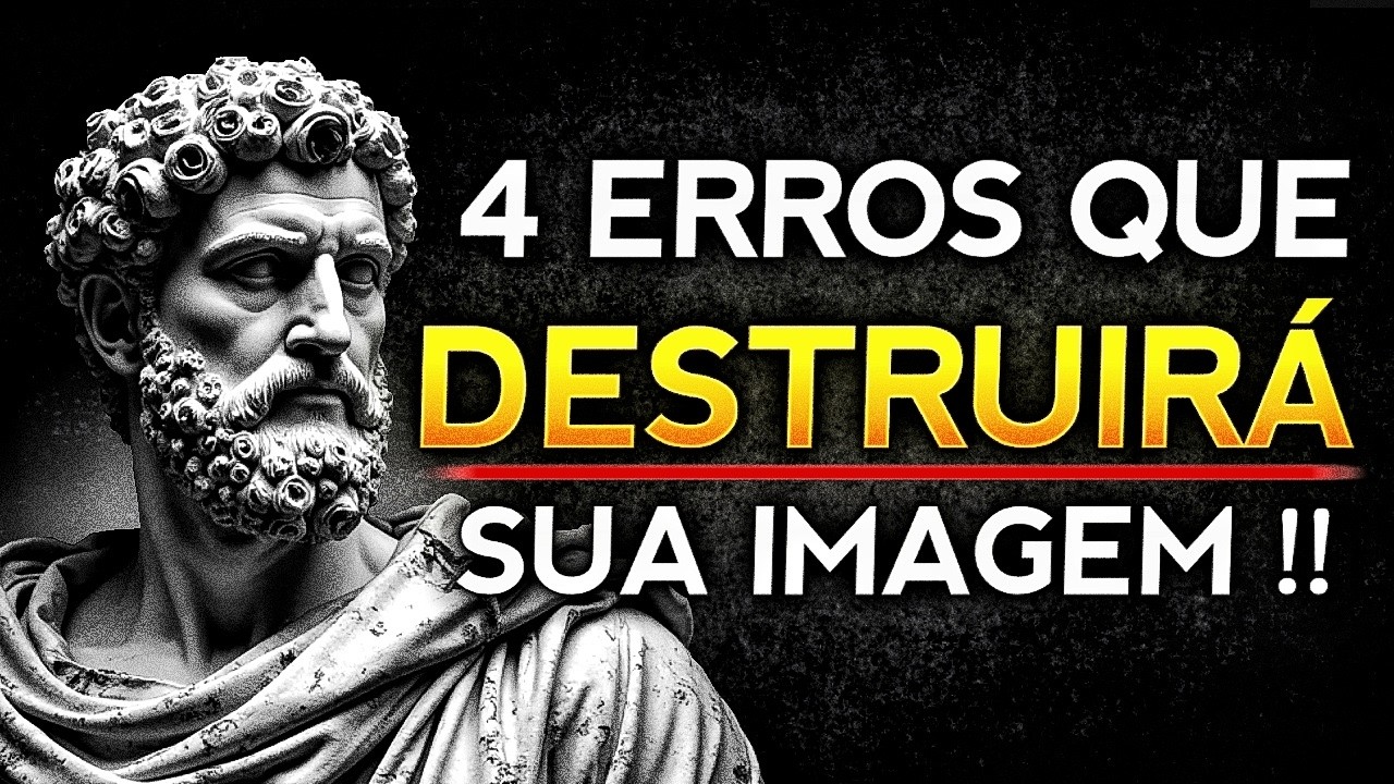 4 HÁBITOS QUE ESMAGAM SEU RESPEITO - Estoicismo / Sabedoria Estóica